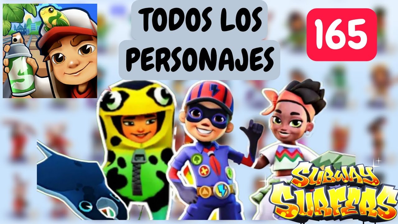 ☑️Showing All Subway Surfers Characters [2012 - 2023] - AMAZING UNLOCKED ALL 165 CHARACTERS