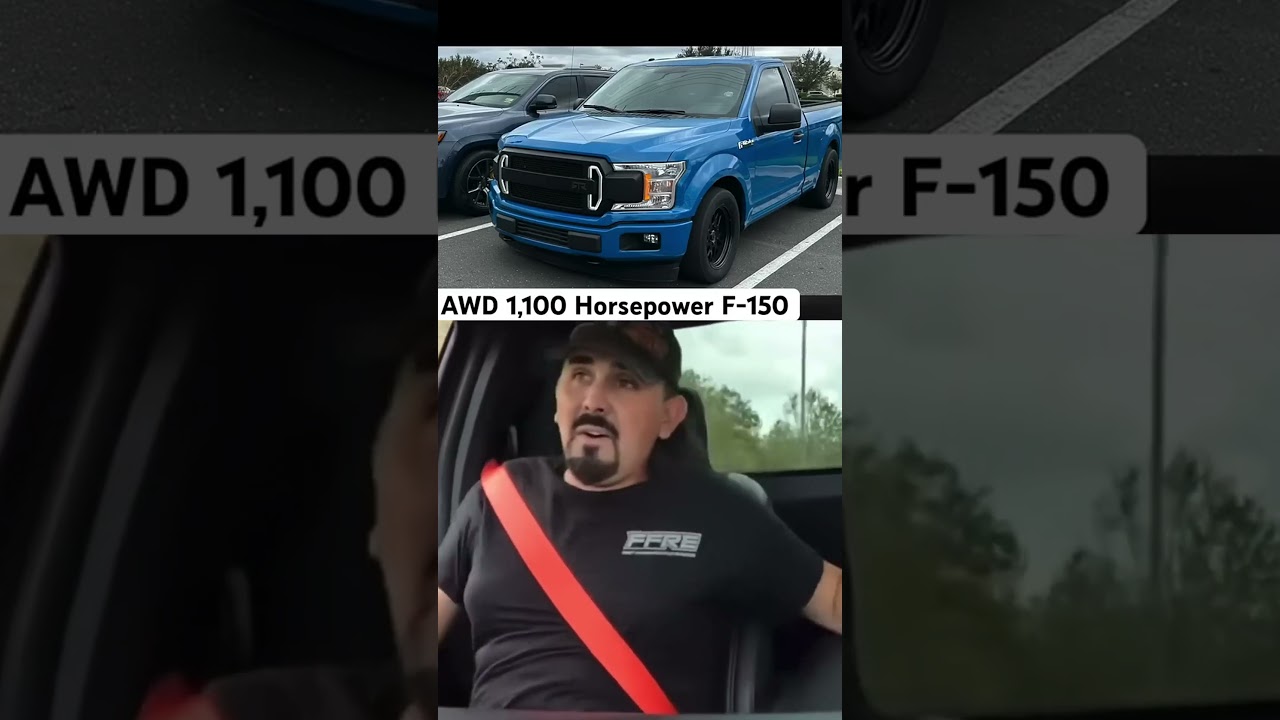 Ford F150 Supercharged Truck AWD LAUNCH!
