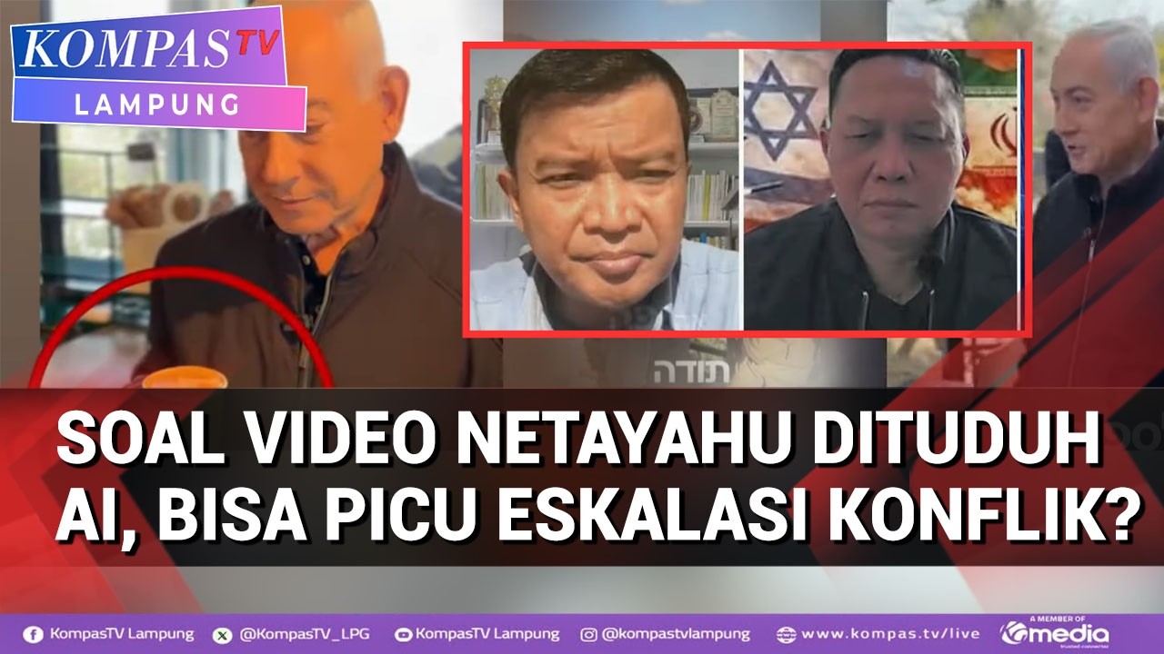 Pengamat Timteng dan Pakar soal Video Netayahu Dituduh AI, Bisa Picu Eskalasi Konflik