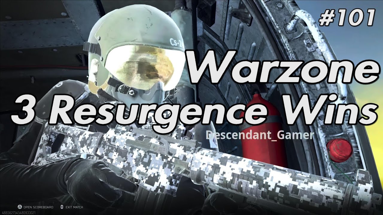 Warzone Resurgence 3 Wins