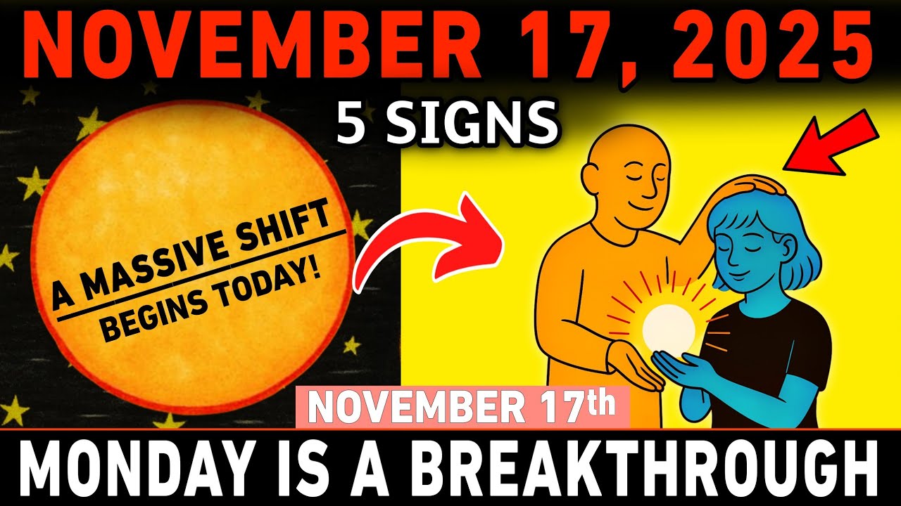 CHOSEN ONES ⚡ November 17, 2025 &mdash; A MASSIVE Shift Begins TODAY! 5 Signs God Is Moving in Your Life 🙏