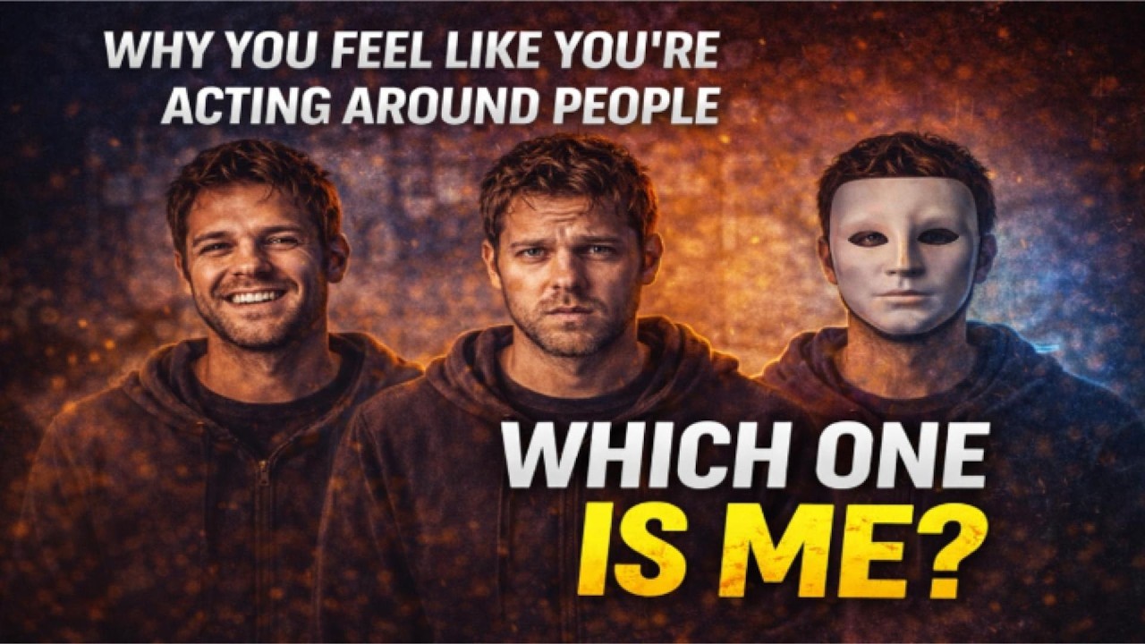 WHY YOU FEEL LIKE YOU’RE ACTING AROUND PEOPLE