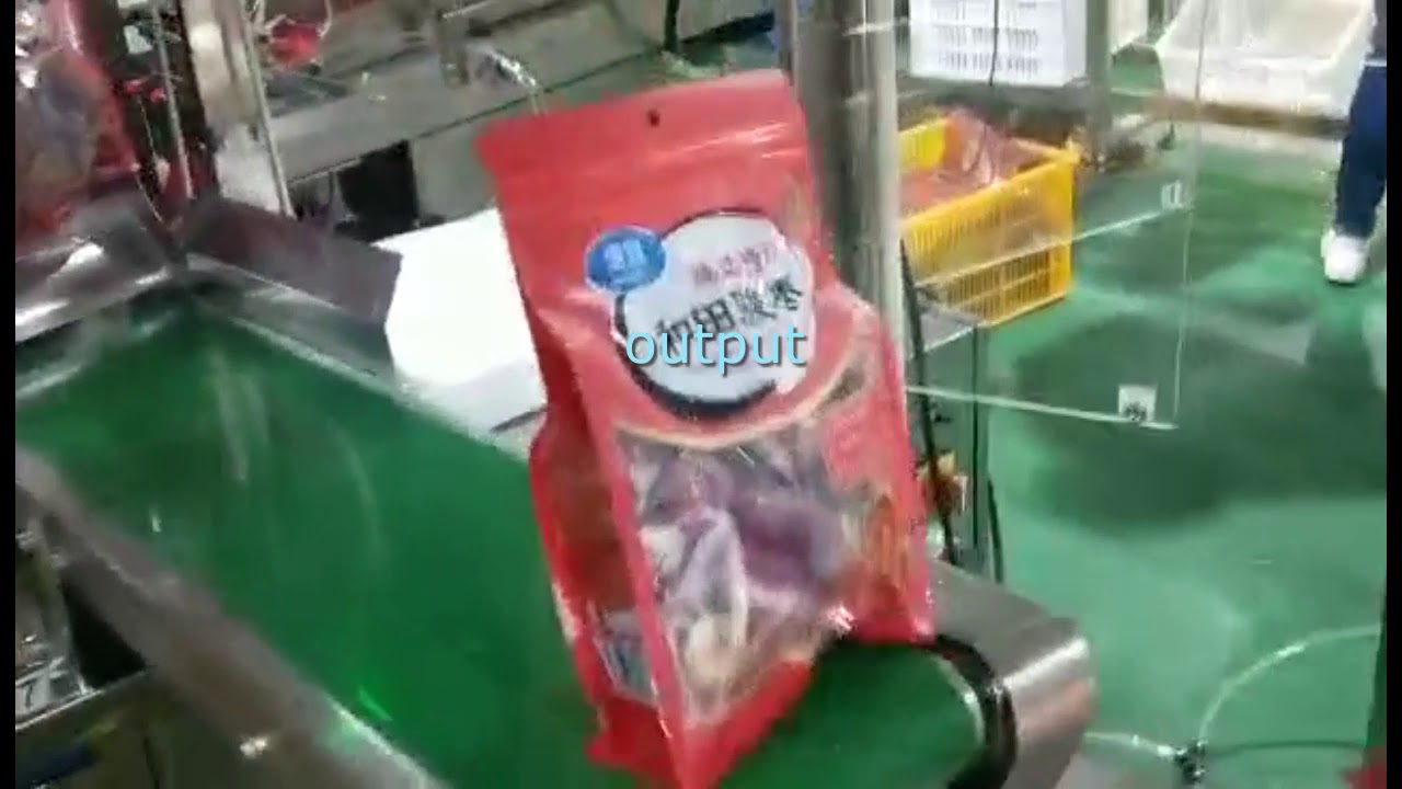 Chinese Date Zipper Pouch Packaging Machine