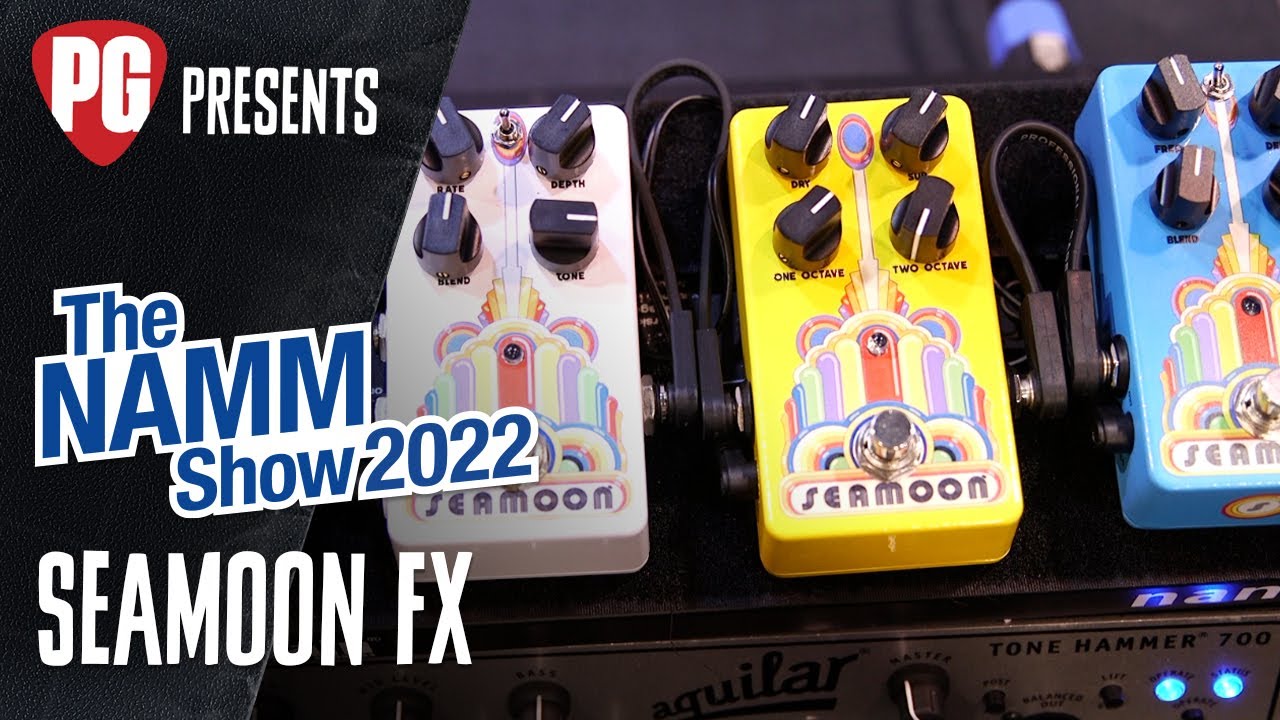 Seamoon FX Seamoon Funk Machine, Octatron, Sky Machine & Grind Machine Demos | NAMM 2022