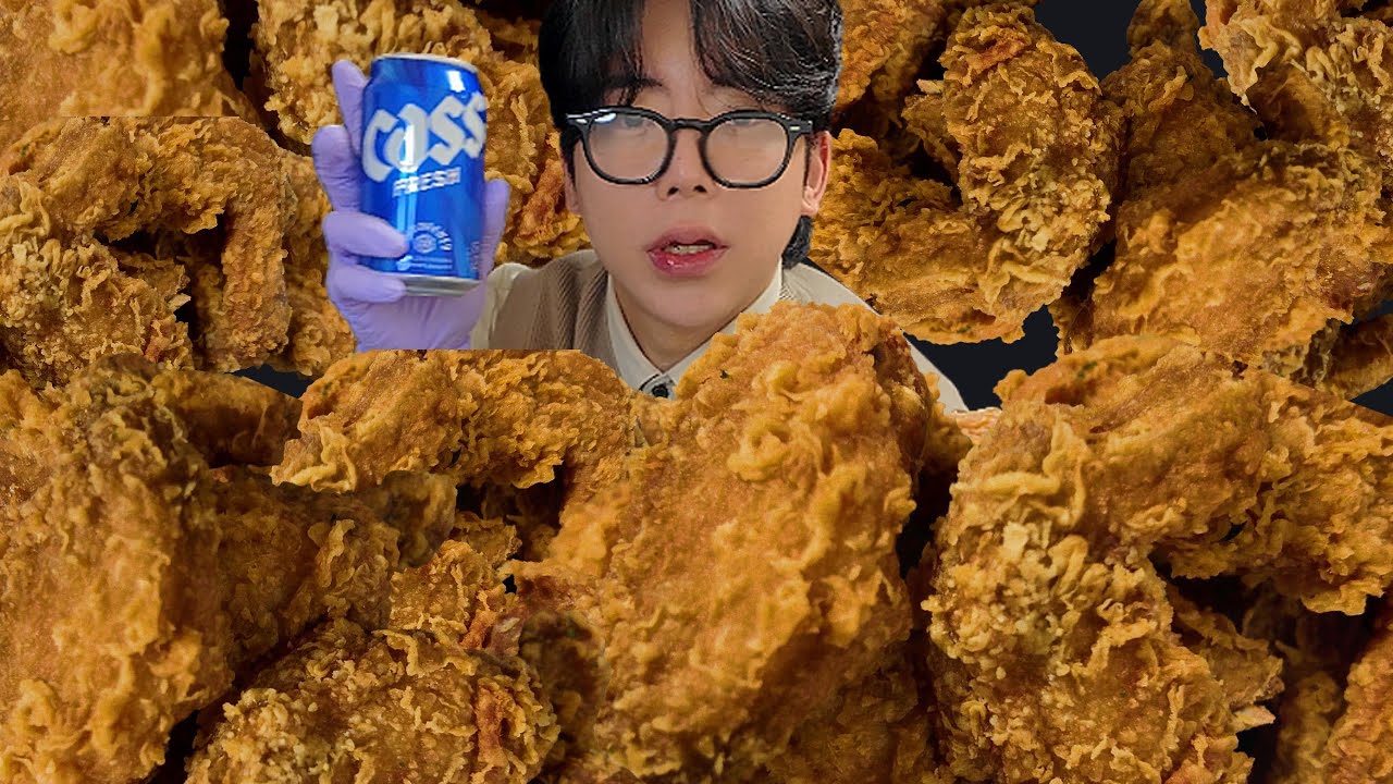 [SUB] 바삭함 미쳐..취해버렸ㅇ.. 치맥먹방