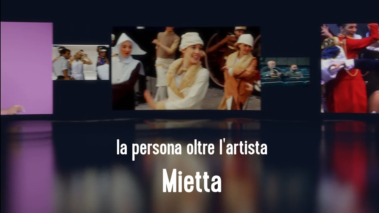 La persona oltre l'artista con Mietta