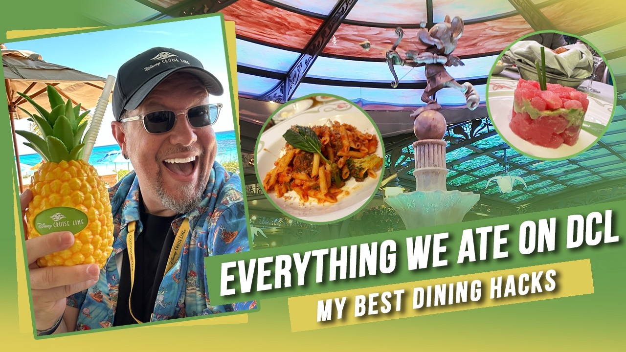 EVERYTHING We Ate On Our Disney Cruise | Disney Dream 🚢 2025
