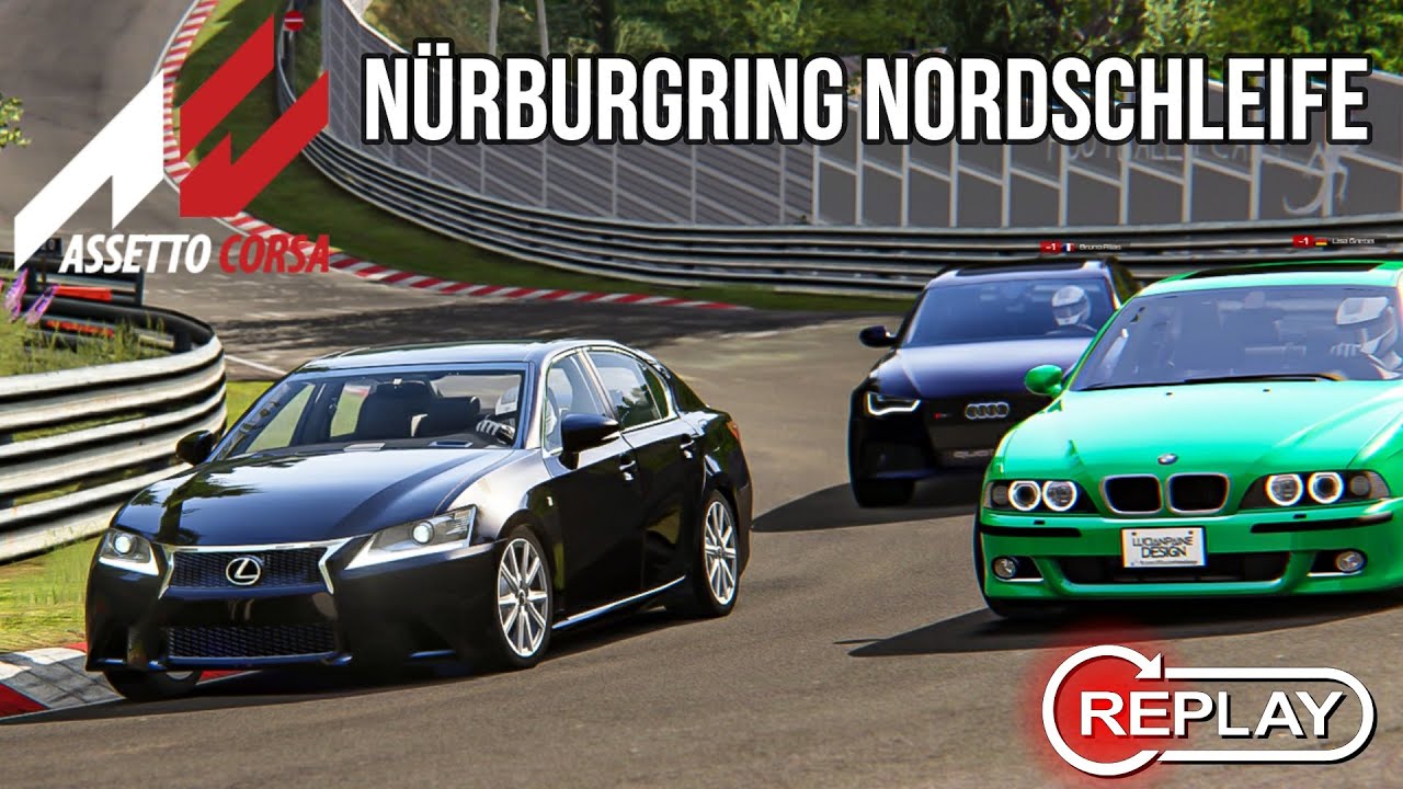 Lexus GS 350 vs. Nurburgring Track Day Race - INSANE Showdown