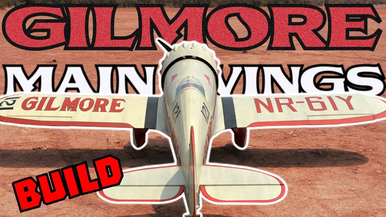 How to Assemble the Wing - Aileron Pin Hinges 92 Black Horse Gilmore Red Lion - Wedell-44 - Roscoe