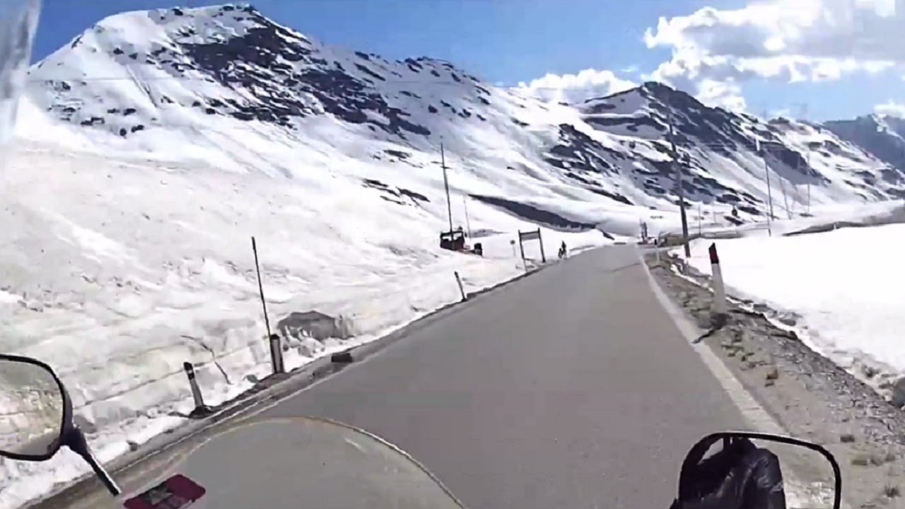 Alps - Stelvio Pass, Umbrail, Fuorn, Fluela / Europe motorcycle trip part 12