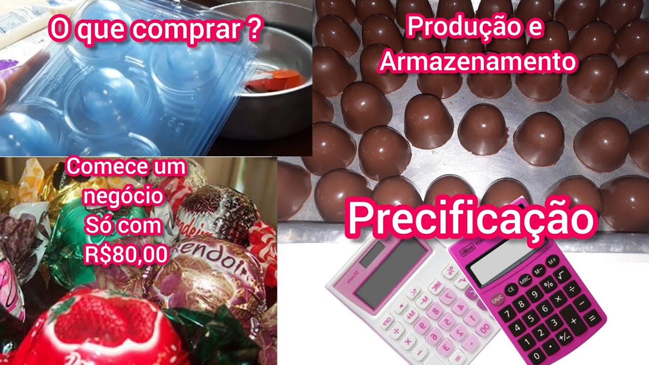 Como começar a vender trufas ,rotina e precificação de trufas e  Bombons