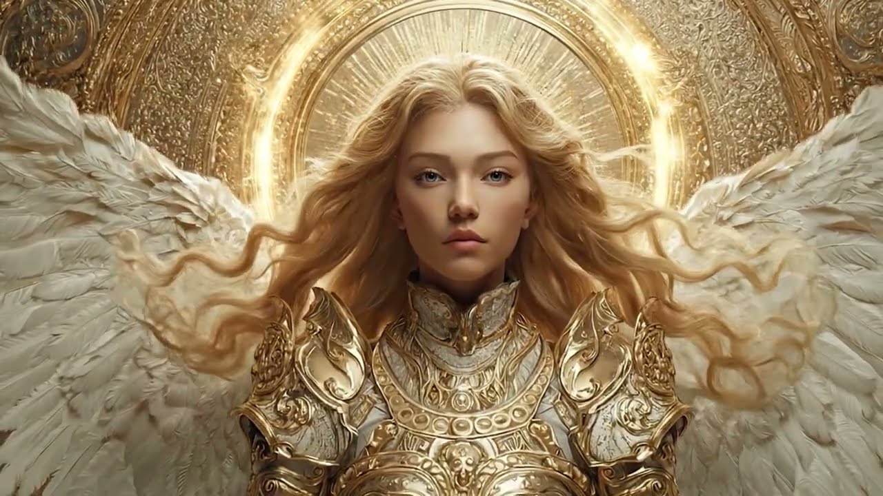 Realm of Pure Light | White and Gold Palaces Above the Clouds