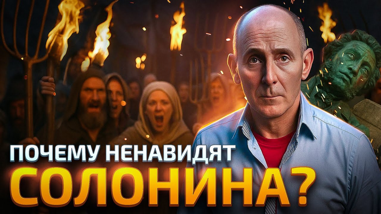 Кто «укусил» Солонина? Почему он постоянно говорит об украинском национализме.