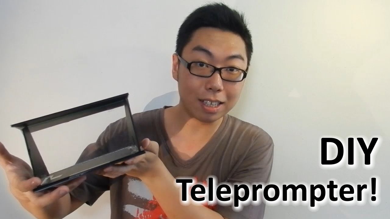 DIY Teleprompter Vlog