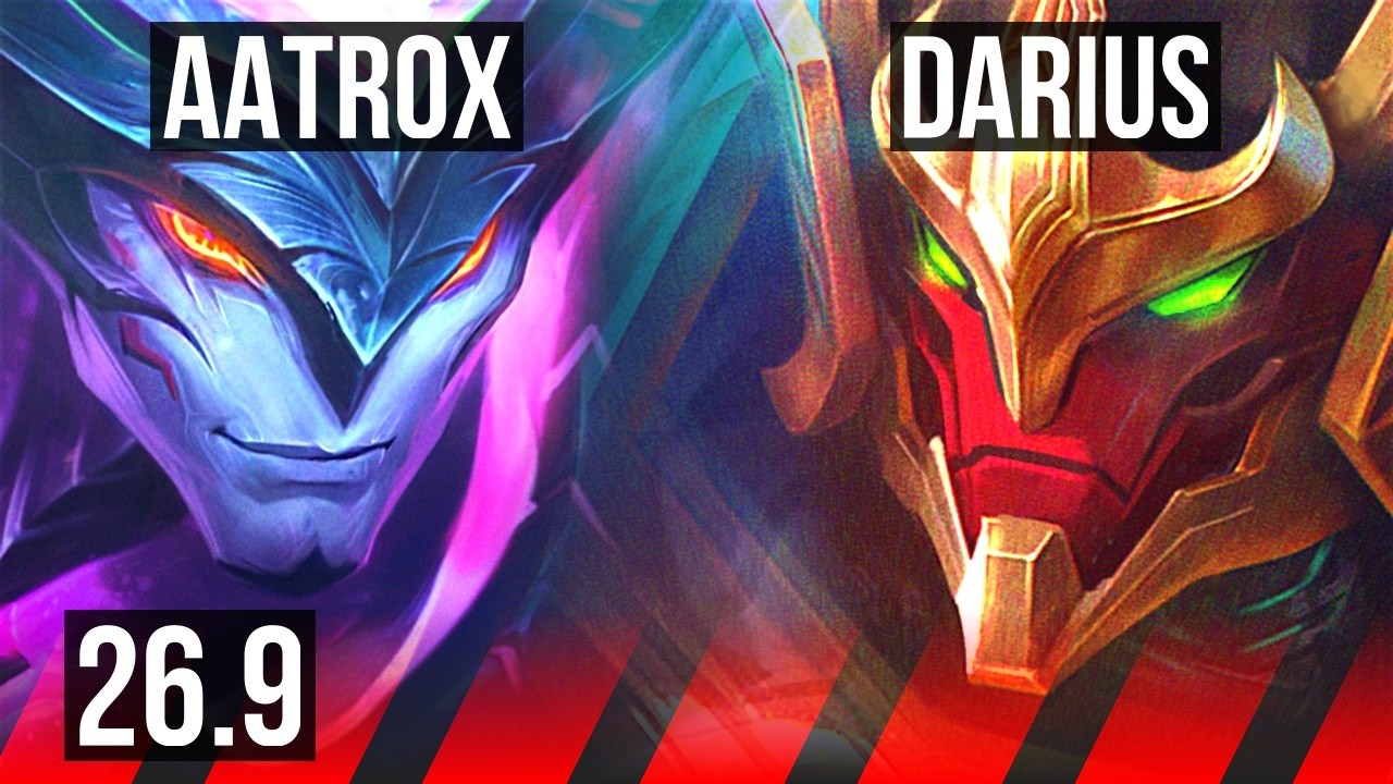 AATROX vs DARIUS (TOP) | Perfect KDA: 13/0/3 | EUW Master | 26.9