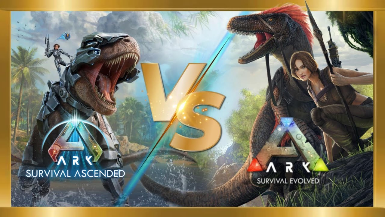 ARK: Survival Evolved Vs ARK: Survival Ascended | Voici les différences ! #different #tutorial #ark