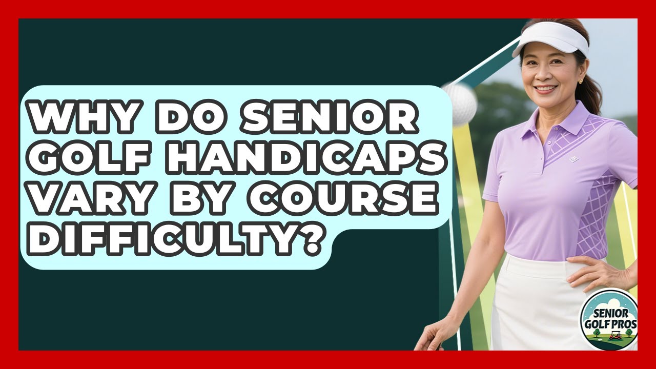Why Do Senior Golf Handicaps Vary By Course Difficulty? - Senior Golf Pros