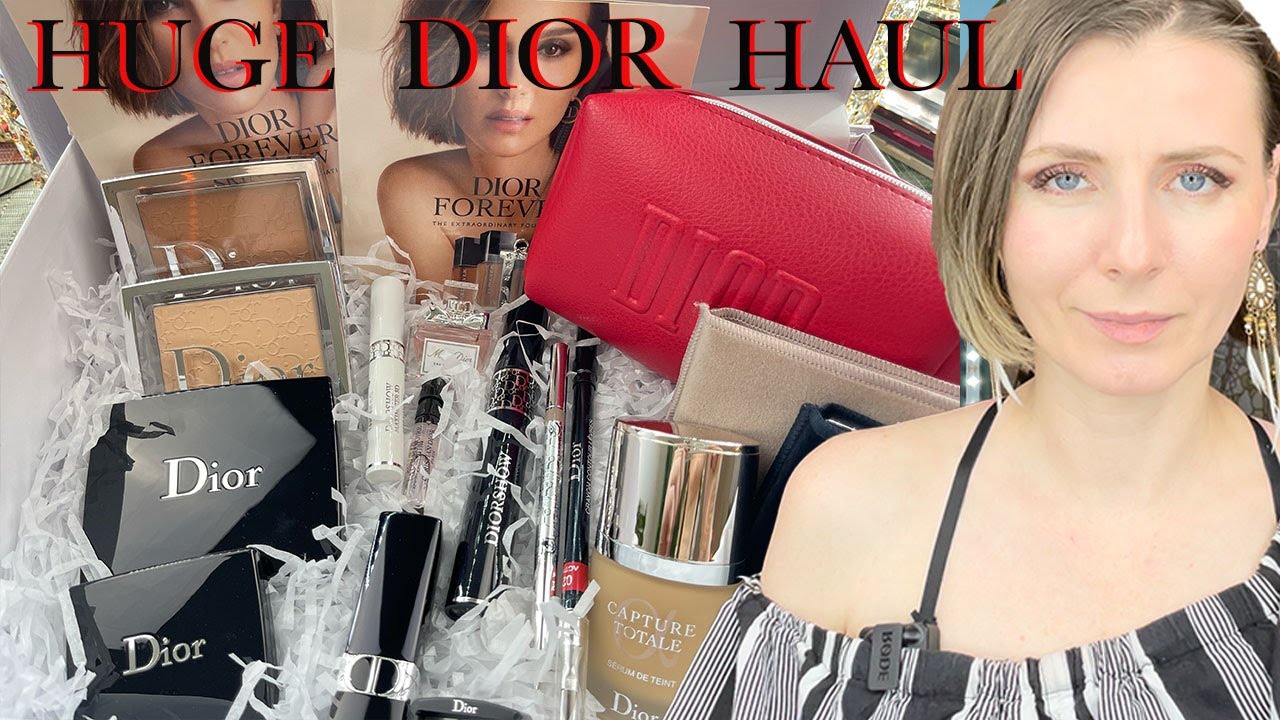 Huge Dior Makeup Haul/Unboxing