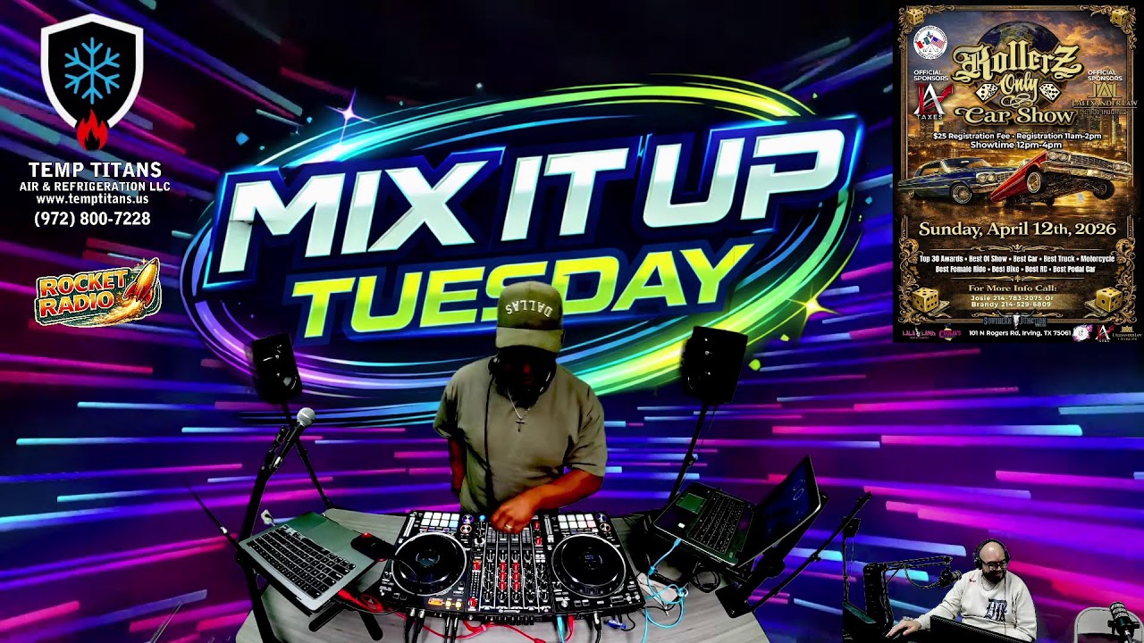 Mix It Up Tuesday on Rocket Radio