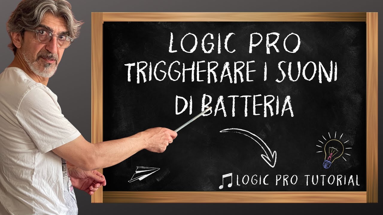 LOGIC PRO – Triggherare i suoni di batteria... con regalino!!!