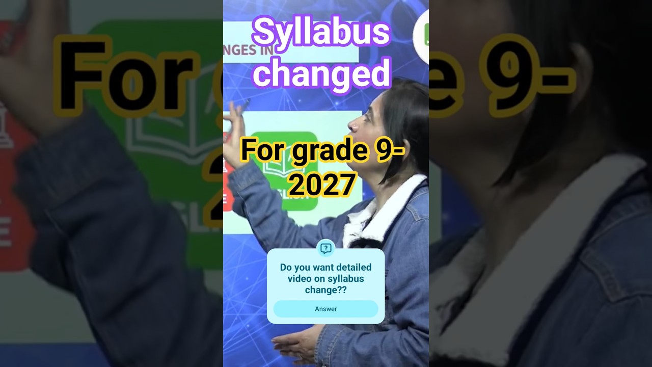 🚨 Big Update for Class 9 Students!NCERT has introduced revisions in Class 9 Curriculum for 2026-27.