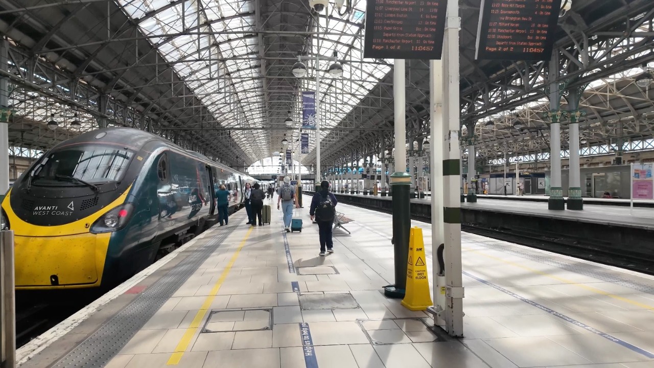 Manchester to London Train Travel Process 2026