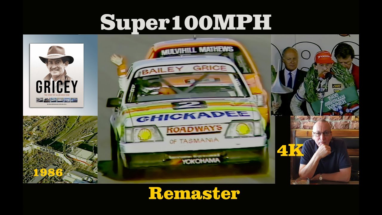 BAILEY/GRICE 1986 BATHURST 1000 Full Highlights: 4K Remaster