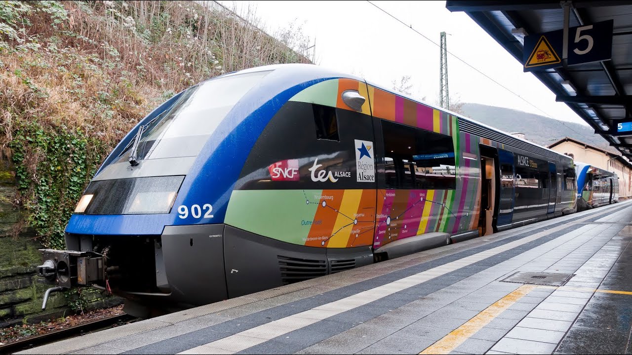 Führerstandsmitfahrt Wissembourg - Strasbourg (Part 1 bis Haguenau)