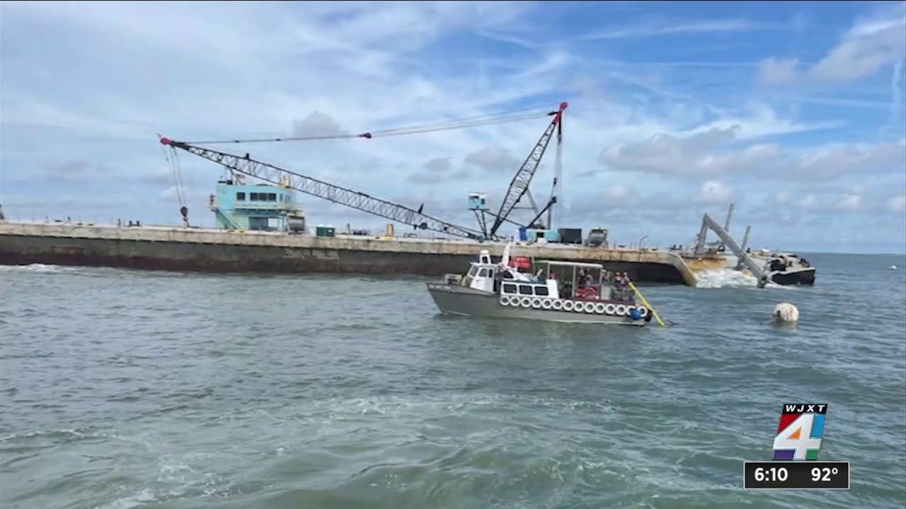 Marine biologist, environmental attorney share grave concerns over leaking barge off coast of At...