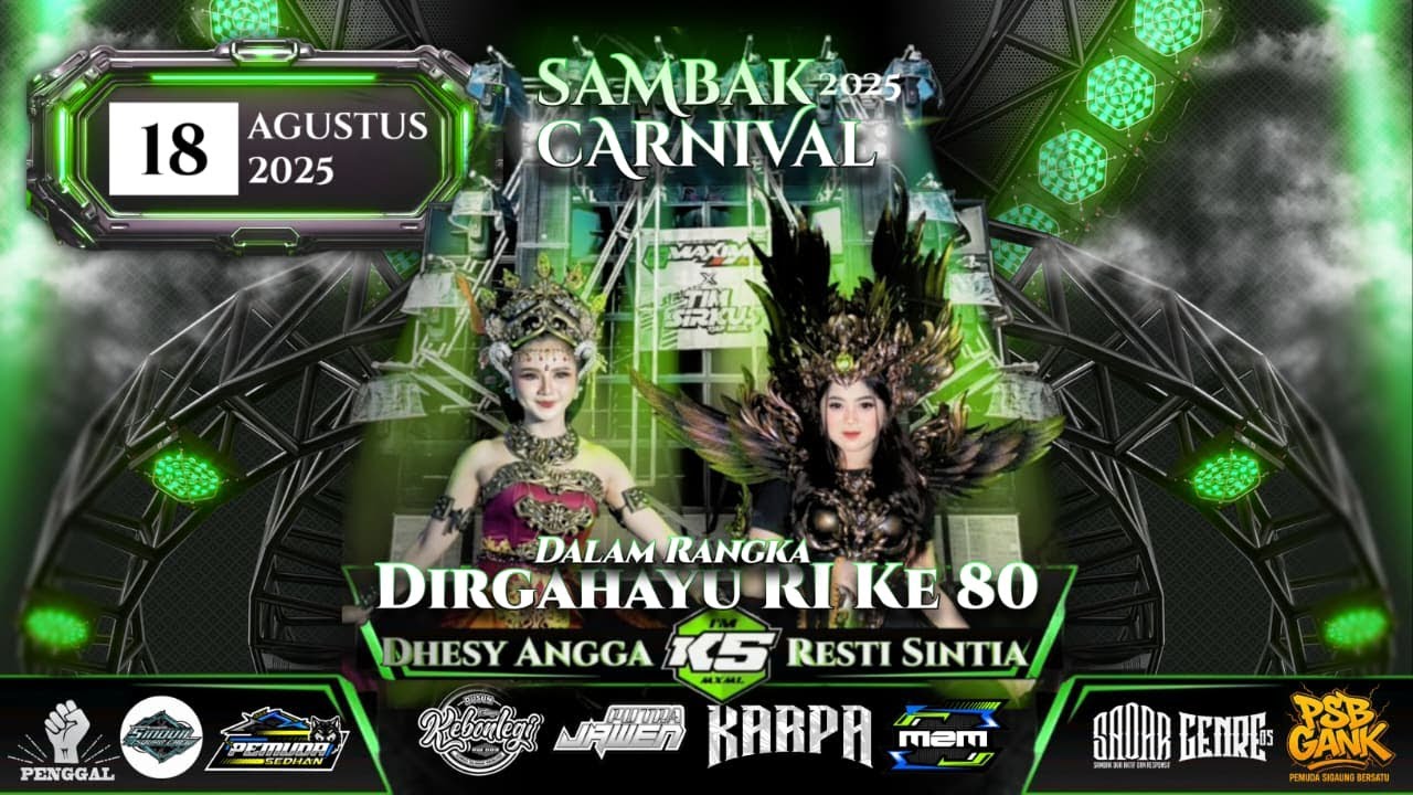 SAMBAK CARNIVAL 2025 DALAM RANGKA DIRGAHAYU RI KE-80