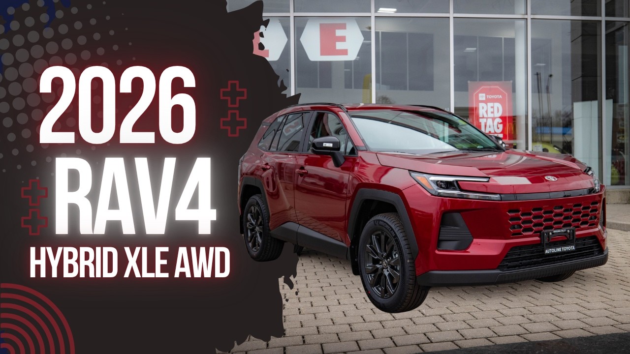 Toyota RAV4 Hybrid XLE AWD 2026 года | Полный обзор | Автосалон Auto Line Toyota Niagara Falls