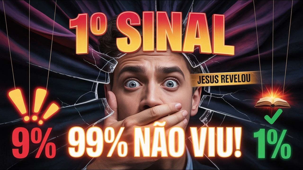 Jesus REVELOU o 1º Sinal da Geração Final e 99% dos Cristãos NÃO PERCEBERAM