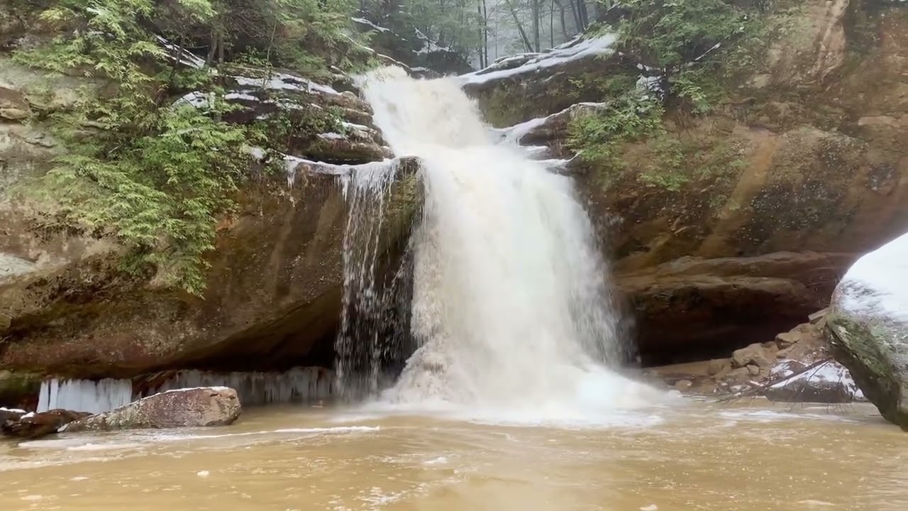 Ice Melts & Waters Rise @ Old Man’s Cave & Cedar Falls/ 2/15/2026