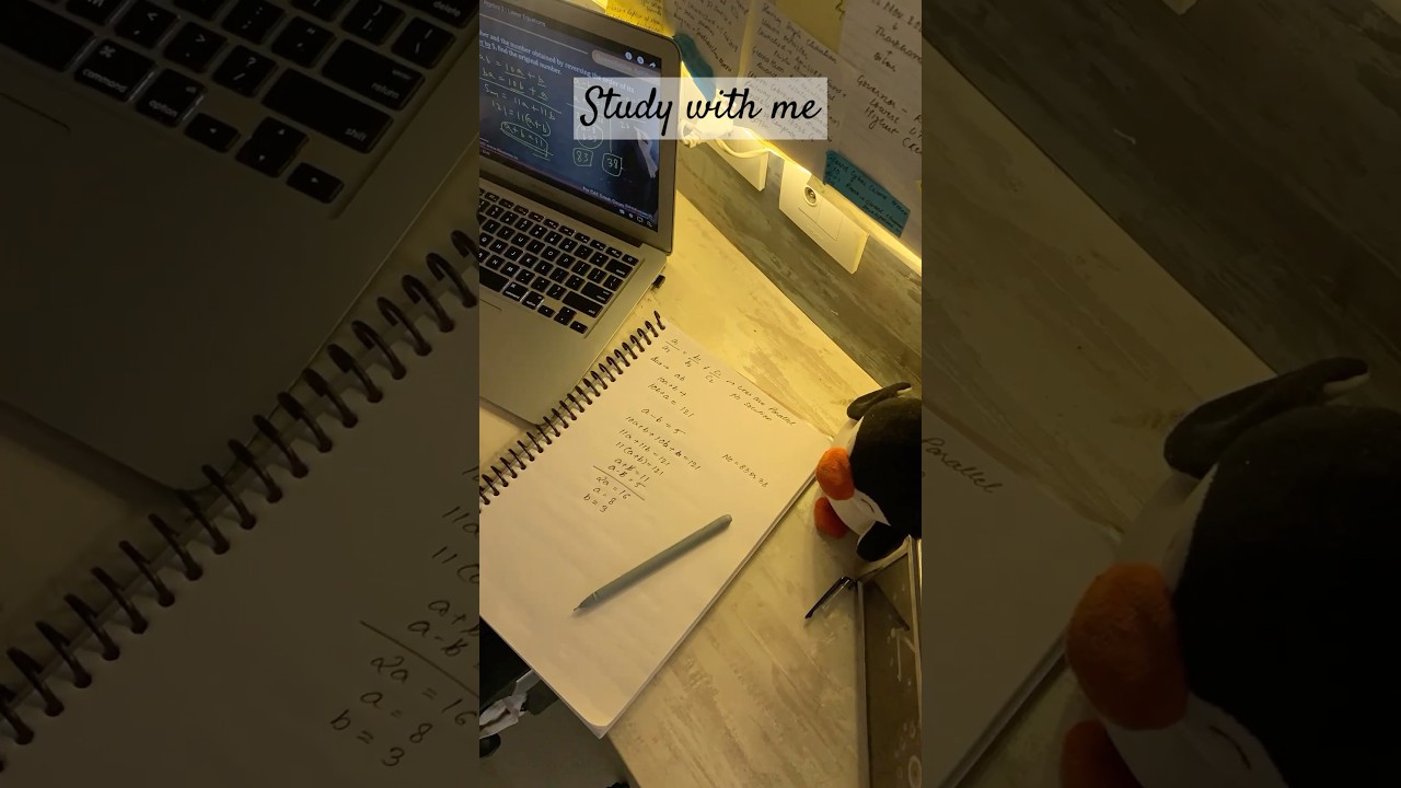 Study with me for IIMK AT | #vlog #iimkozhikode #iimkbms #studyvlog #studyshorts #studywithme