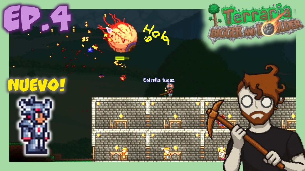 Terraria | Visitas Inesperadas en Casita 🥲 | #4 | Gameplay Español