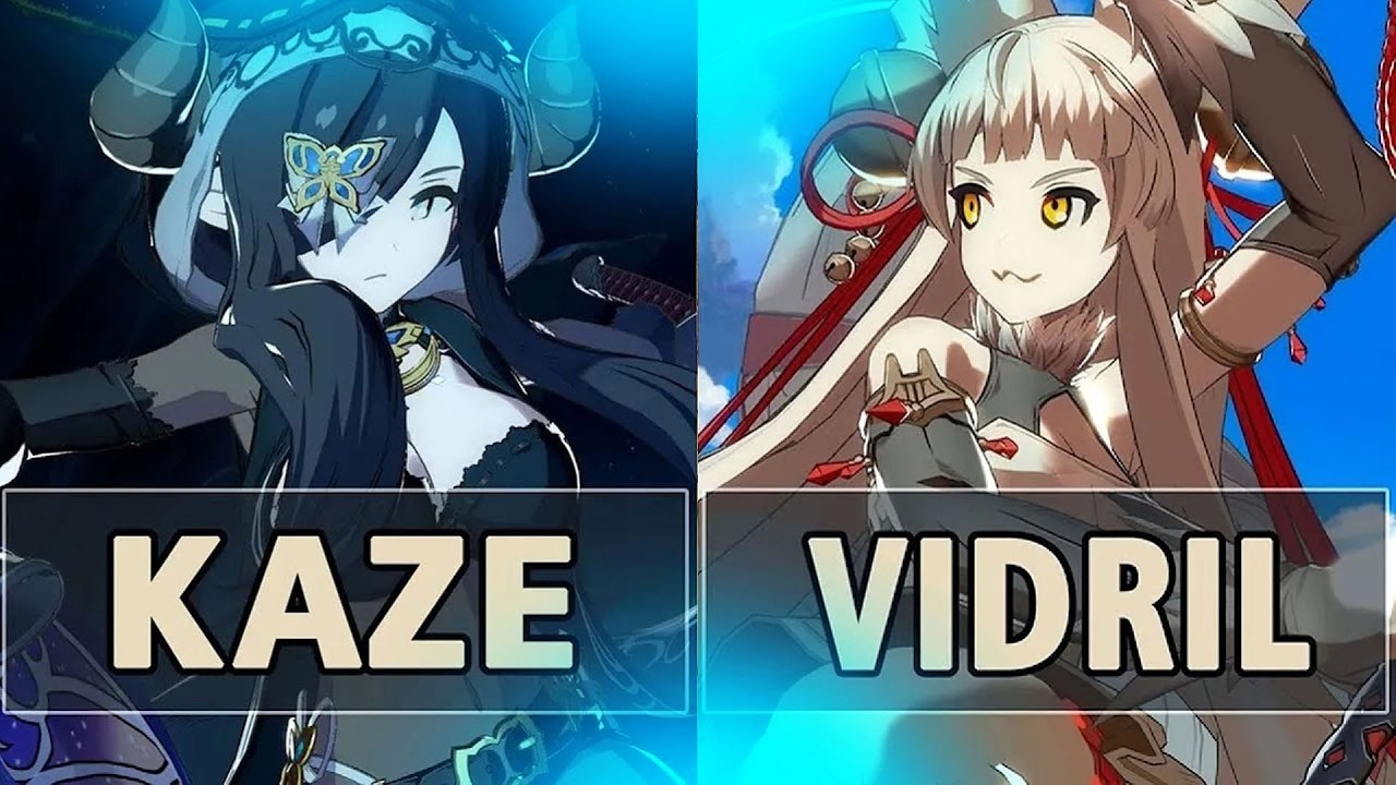 GBVSR:🔥Kaze (Narmaya B.Butterfly) Vs YURI | Vidril (Yuel)🔥| High Level Gameplay.