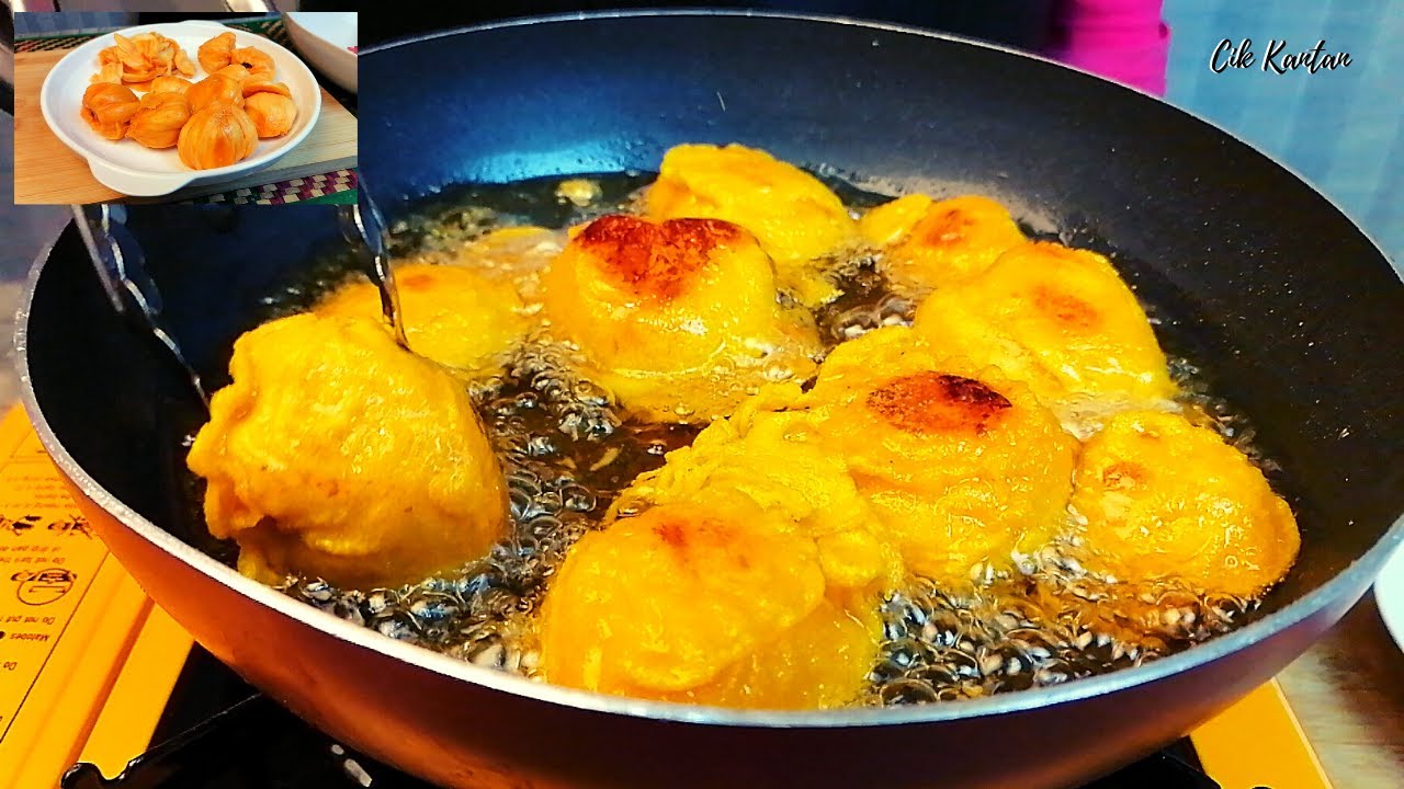 CEMPEDAK GORENG | 3 JENIS TEPUNG MENJADIKAN LEBIH SEDAP