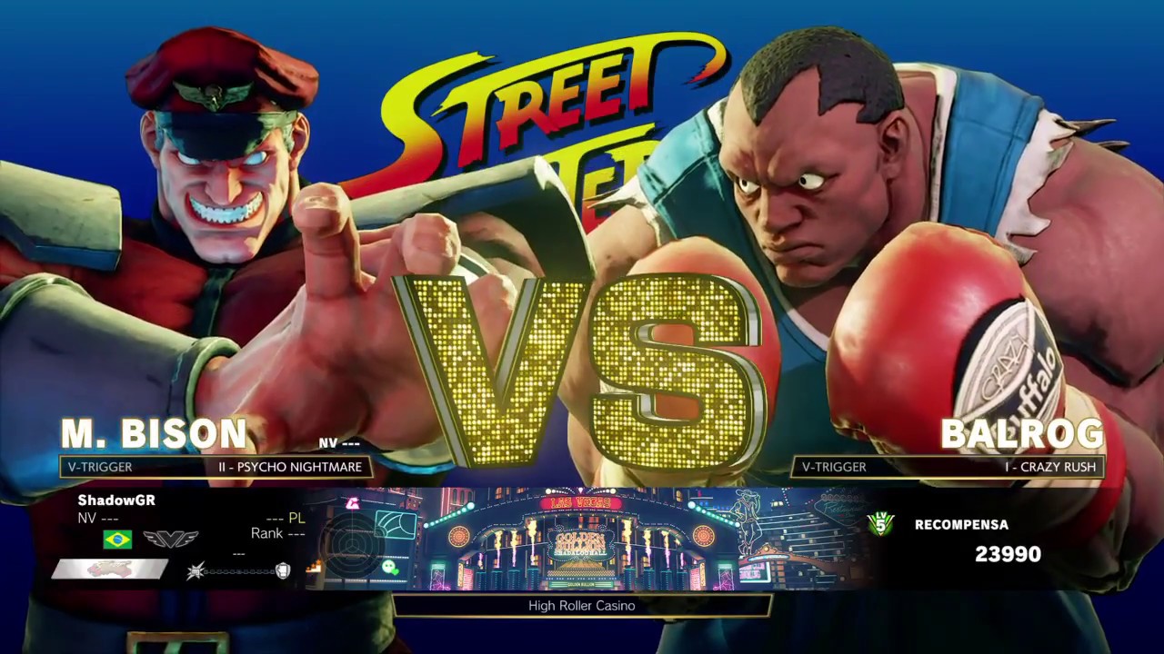 SFV AE - STREET FIGHTER II (Arcade Mode) - M. Bison Gameplay