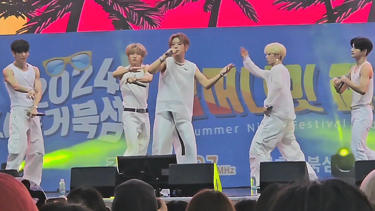 240824 나우어데이즈 - NOW, TICKET, OoWee, Rainy day (비가 오는 날엔 (2024 Remake ver.)) @ 2024 시흥 거북섬 썸머나잇 페스티벌