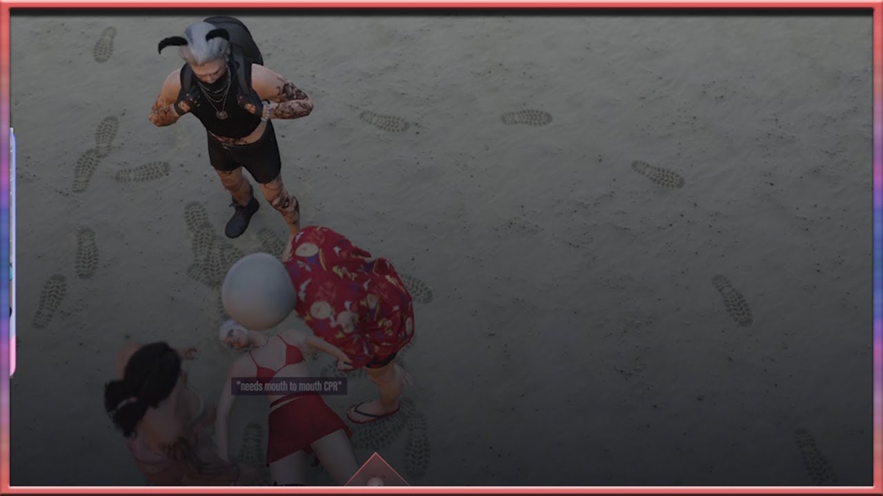 January drows and trying to get mouth to mouth cpr (Twinkles & January POV) - GTA V RP NoPixel 4.0