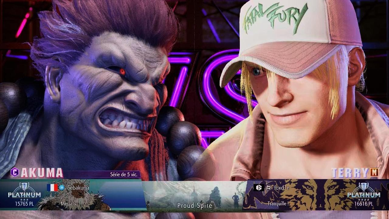Akuma vs Terry amateur