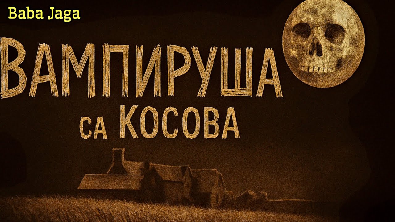 PRVA BRAČNA NOĆ SA VAMPIRUŠOM SA KOSOVA (KARAKUŠLJIVI MLADOŽENJA) Baba Jaga Horor Priča