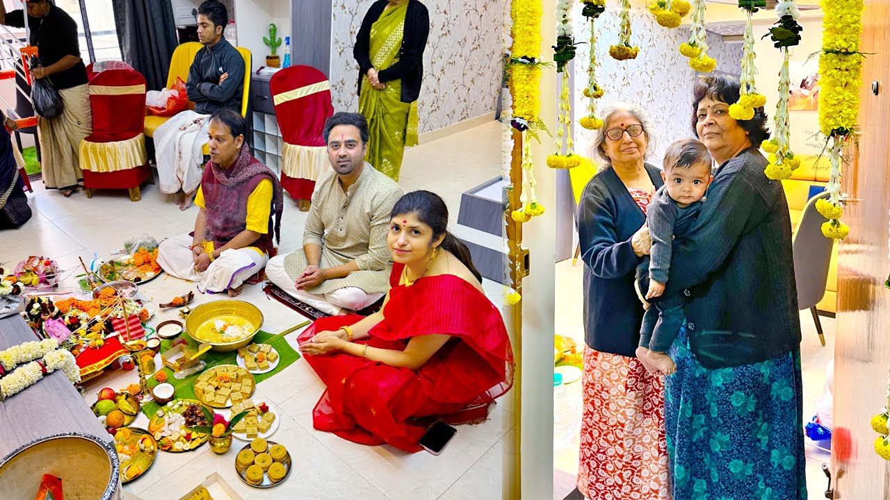 নতুন ফ্ল্যাটের গৃহপ্রবেশ 🏠❤️ | House Warming | আমরা  Shift করে গেলাম | এতোদিন পর স্বপ্নপূরণ😊
