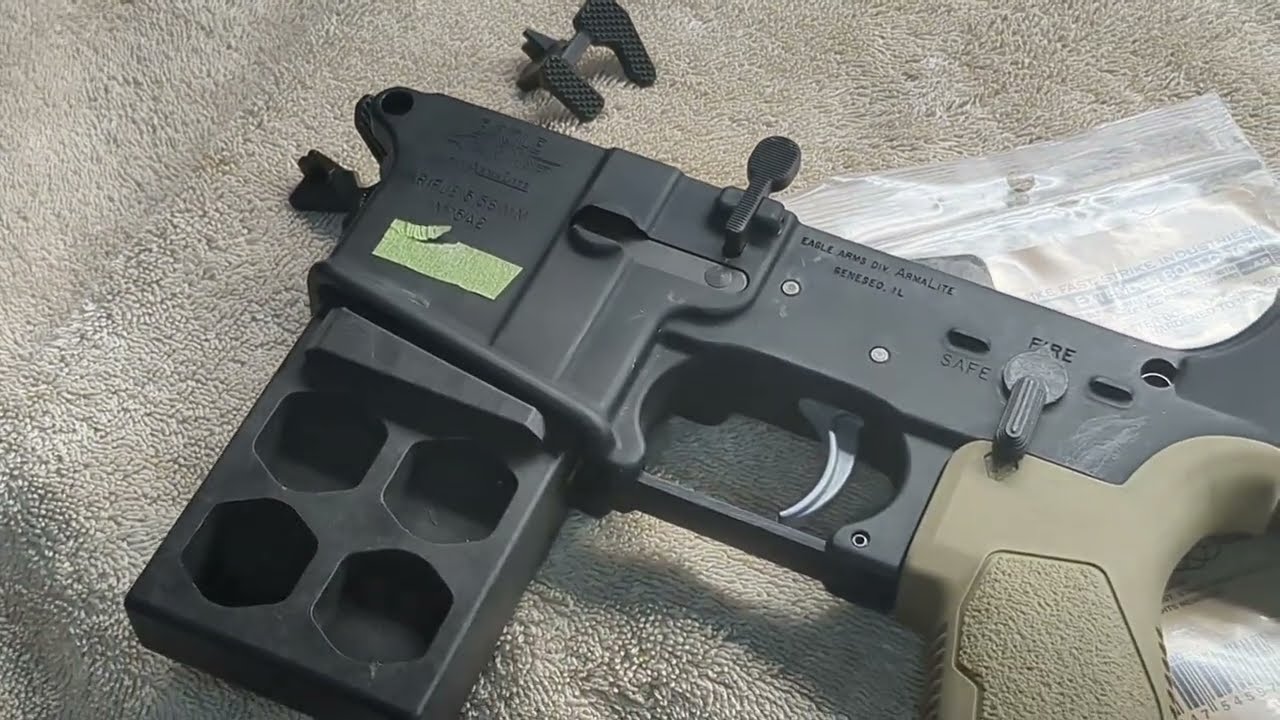 Shooting Geissele install bolt release AR15 by froggy