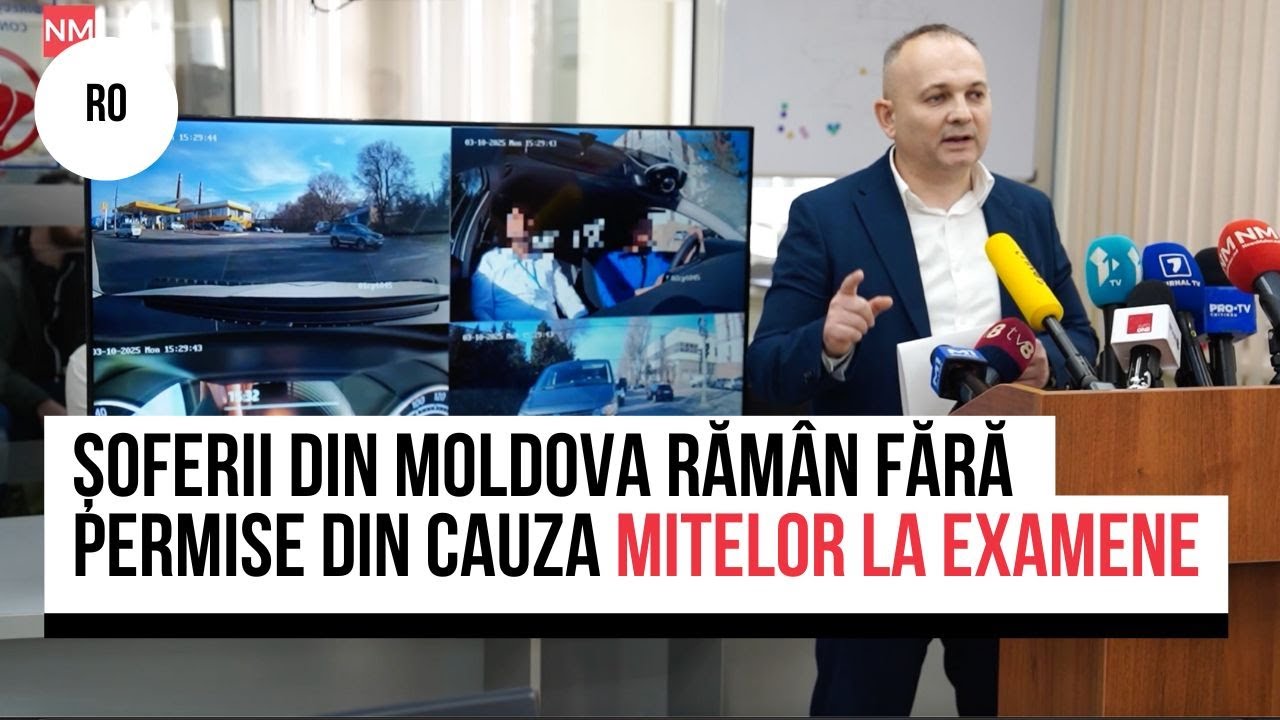 300 de permise anulate, 700 în așteptare. Șoferii din Moldova rămân fără permise din cauza mitelor