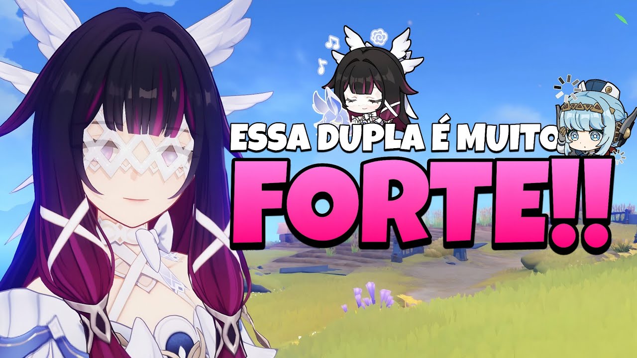 ESSA DUPLA CARREGA QUALQUER TIME!! (até a sua mãe) - Genshin impact