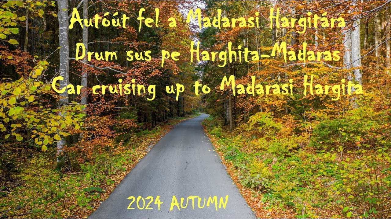 Dashcam drive up to Hargita hill (Madarasi Hargita)