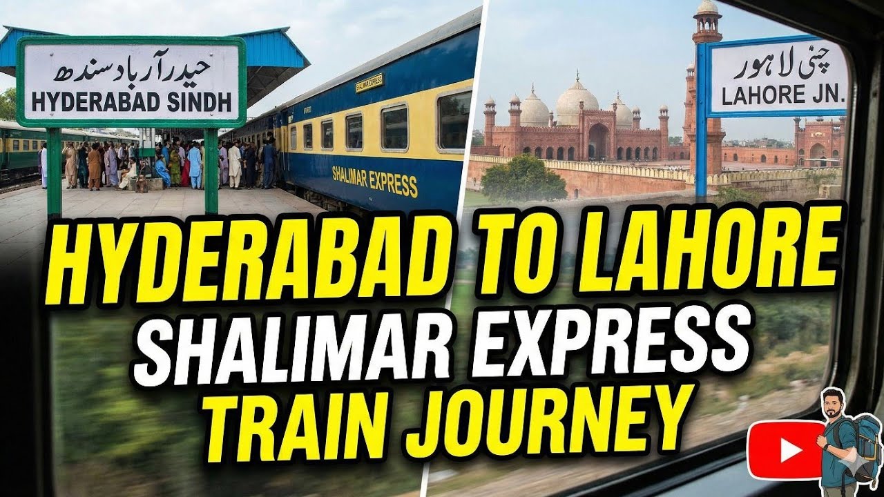 Hyderabad to Lahore | Ijtema-e-Aam Travel Vlog  Usama Shaikh