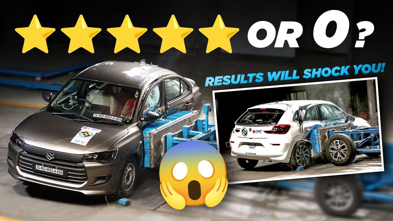 Maruti Suzuki's SAFETY SHOCKING Bharat NCAP Ratings Revealed