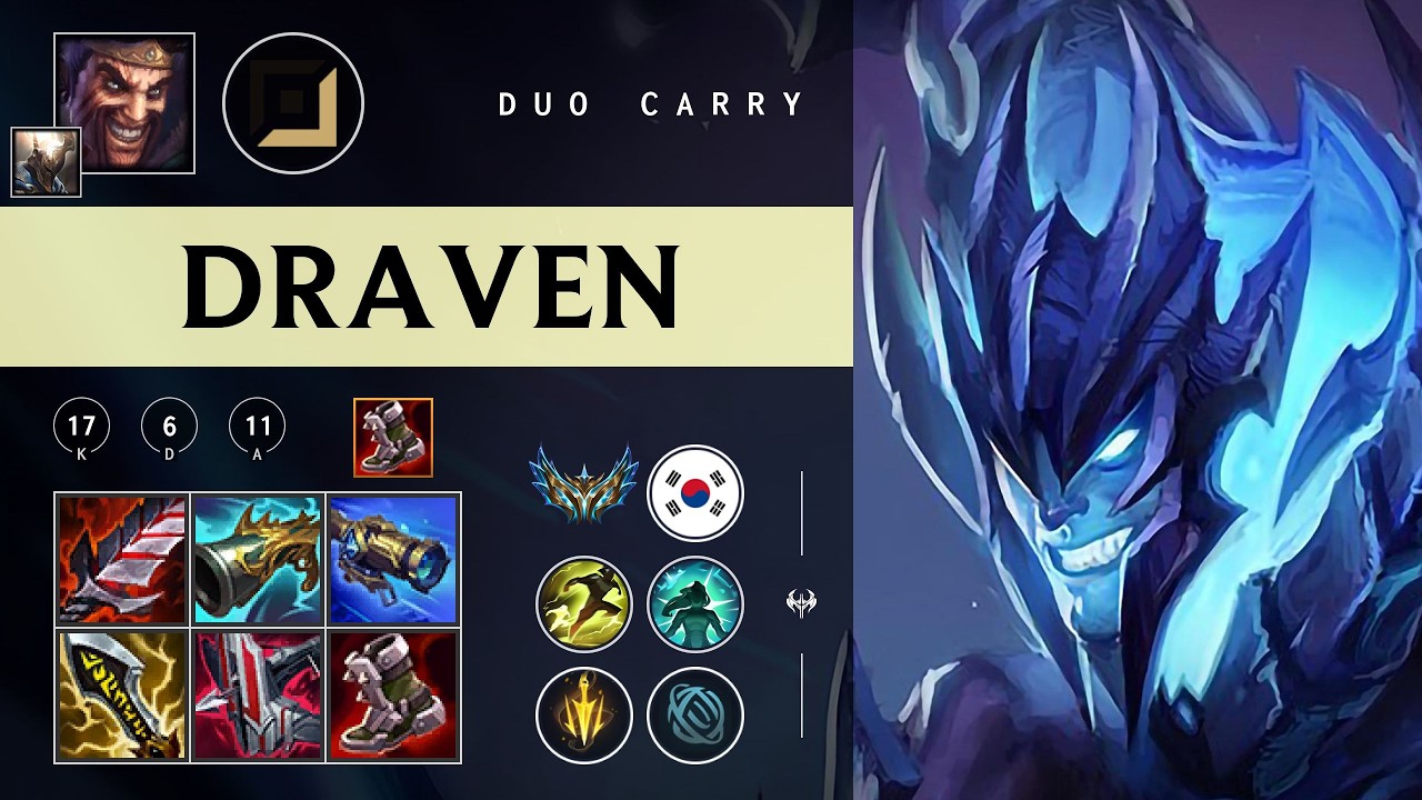 Draven ADC vs Twitch - KR Challenger Patch 26.05